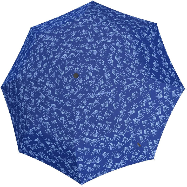 Knirps T.200 Duomatic Taschenschirm 28 cm Mittel Nuno Kasa Blue, Mittel Nuno Kasa Blue
