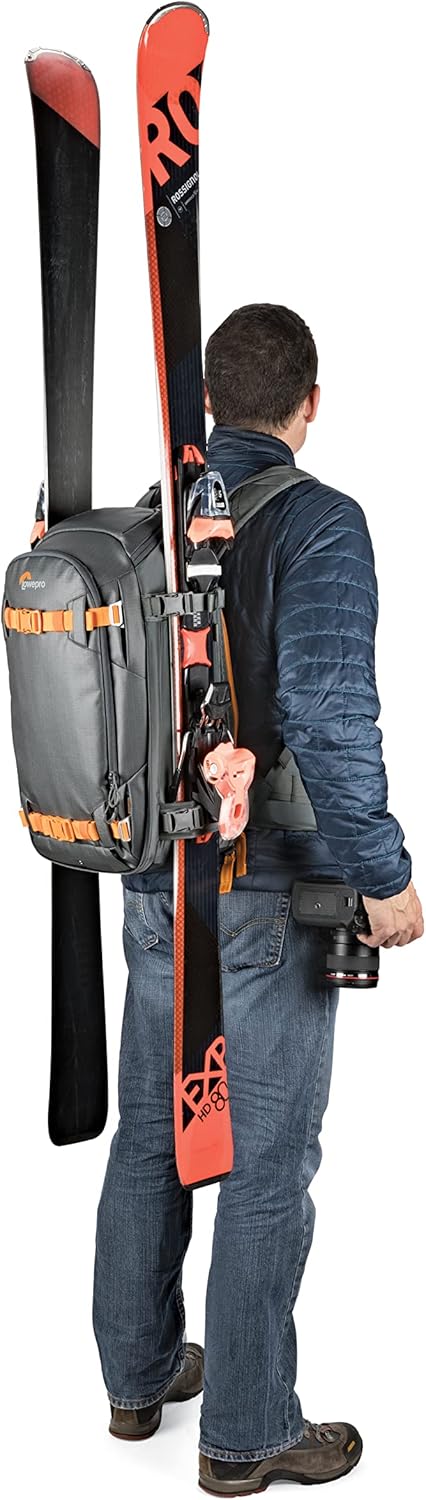 Lowepro Whistler 350 AW II, 4-Jahreszeiten-Kamerarucksack aus Recycling-Materialien, Wetterfeste Hül