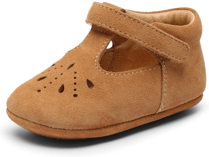 Bisgaard Mädchen Bloom First Walker Shoe 21 EU Tan, 21 EU Tan