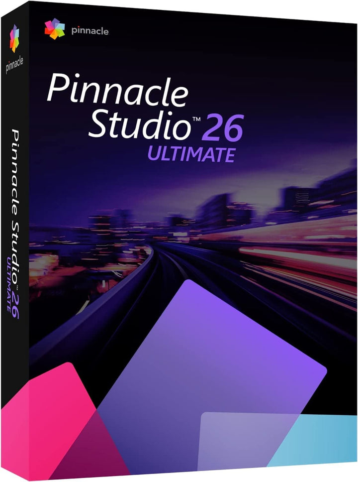 Corel Pinnacle Studio 26 Ultimate, Videobearbeitungssoftware, Postzustellung Postzustellung Ultimate