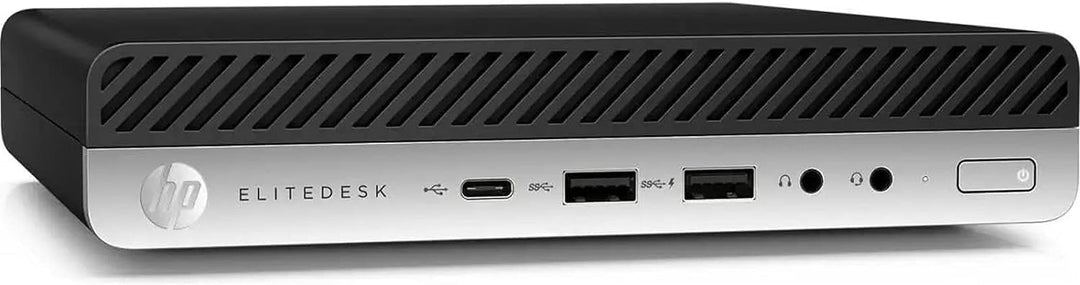 HP EliteDesk 705 G4 Mini PC Desktop, Windows 10 Pro Office 2021 AMD Ryzen 5 Pro 2400GE 3.20 GHz, RAM
