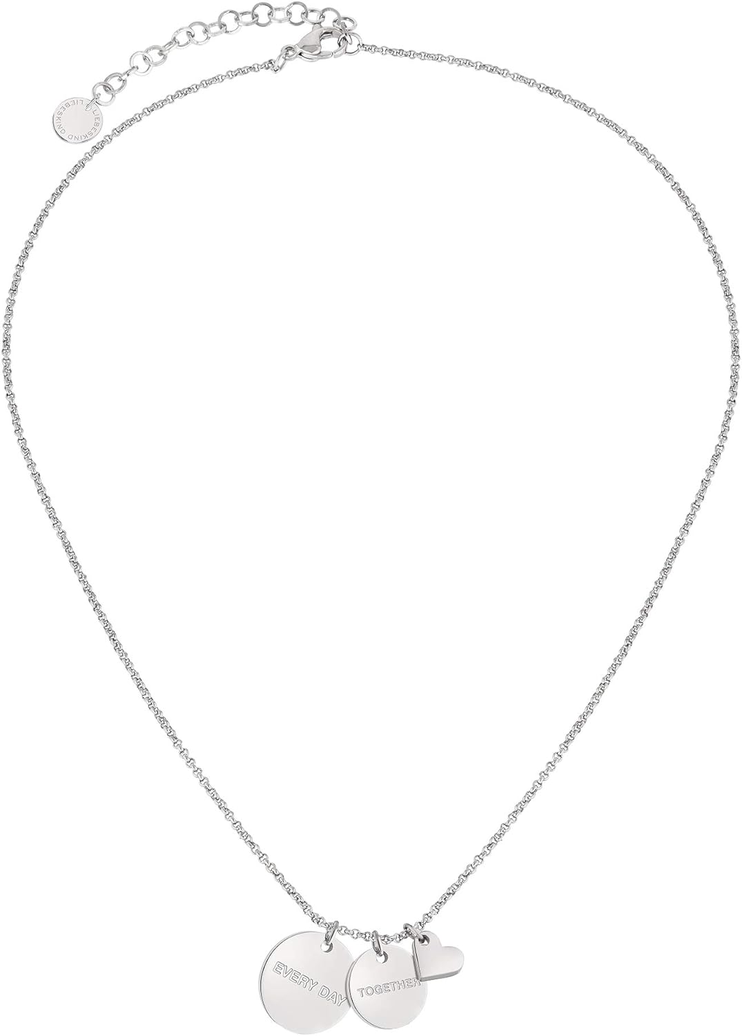 LIEBESKIND Halskette LJ-0520-N-45 IP Roségold Silber, Silber