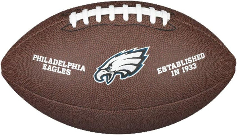 Wilson NFL Team Alliance Footballs Philadelphia Eagles Official Braun, Philadelphia Eagles Official