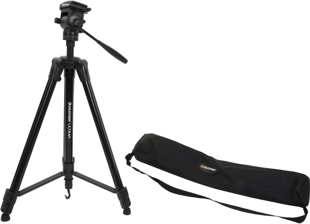Celestron 93612 Ultima Panorama-Neigekopf-Stativ für EIN Spektiv, Fernglas oder Ihre Kamera. Tripod,