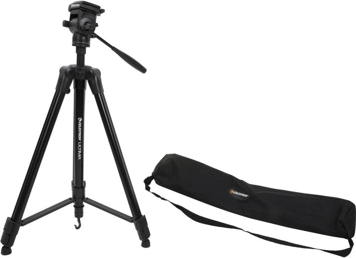 Celestron 93612 Ultima Panorama-Neigekopf-Stativ für EIN Spektiv, Fernglas oder Ihre Kamera. Tripod,