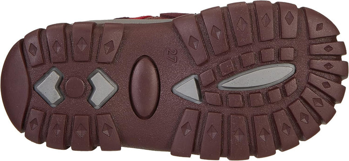 DMLNG Mädchen HalilSchneestiefel 23 EU Schmal Rot, 23 EU Schmal Rot