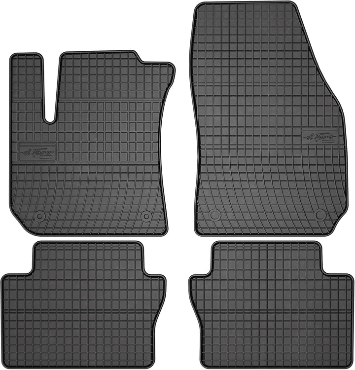 SMK Gummimatten Auto fussmatten Satz für Opel Zafira B 2005-2014 Erleben Sie einen neuen Standard de