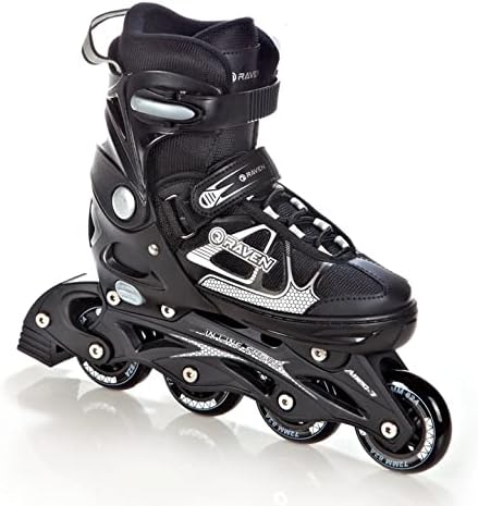 RAVEN Verstellbare 2in1 Inlineskates-Schlittschuhe Spirit - Kugellager Abec7 - SAS - Shock-Absorbing