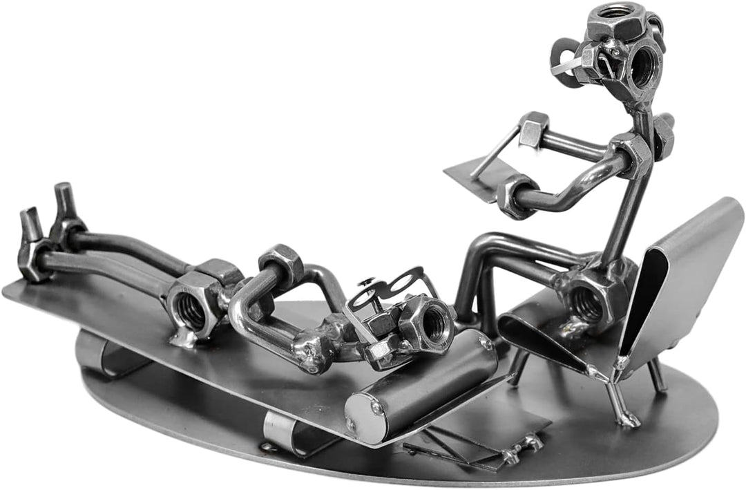 metalman24 Schraubenmännchen Psychiater I Handarbeit I Geschenkidee I Metallfigur I Metallmännchen I