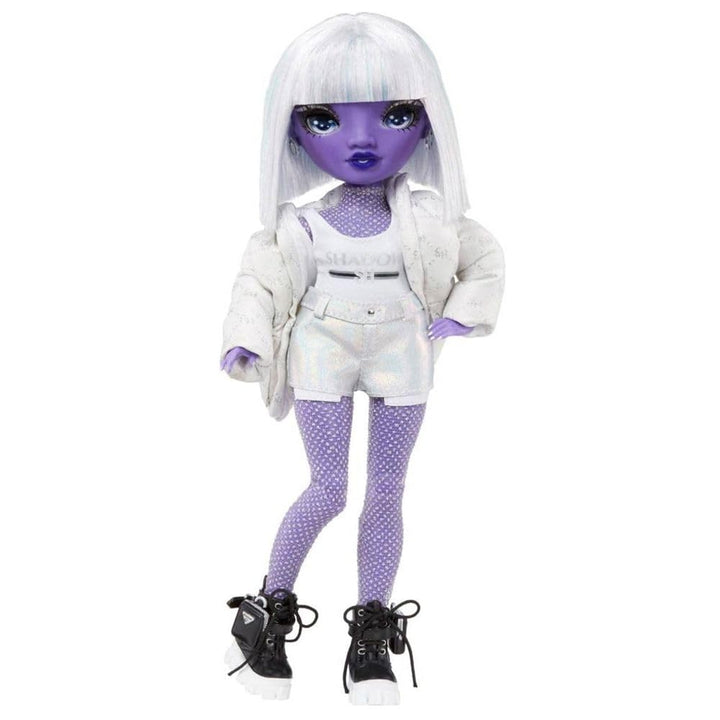 SHADOW HIGH Rainbow High Dia MANTE - Lila Modepuppe mit modischem Outfit und mehr als 10 bunten Spie