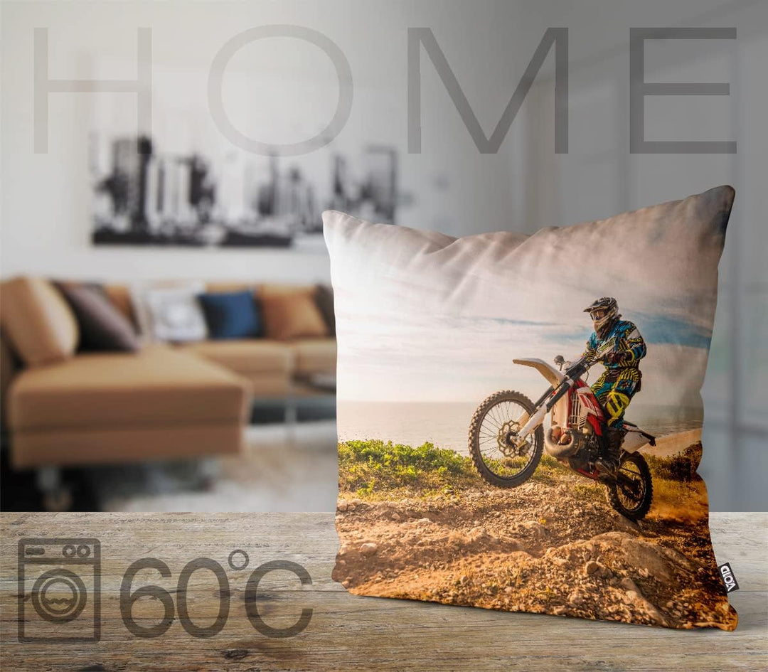 VOID Enduro Biker Kissenbezug Kissenhülle Sofakissen Kissen Deko Outdoor-Kissen Dekokissen, Kissen G