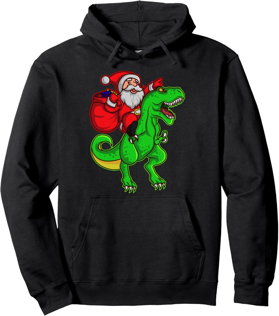 UGLY CHRISTMAS Sweater TREX Geschenk T REX Dino für Papa Pullover Hoodie