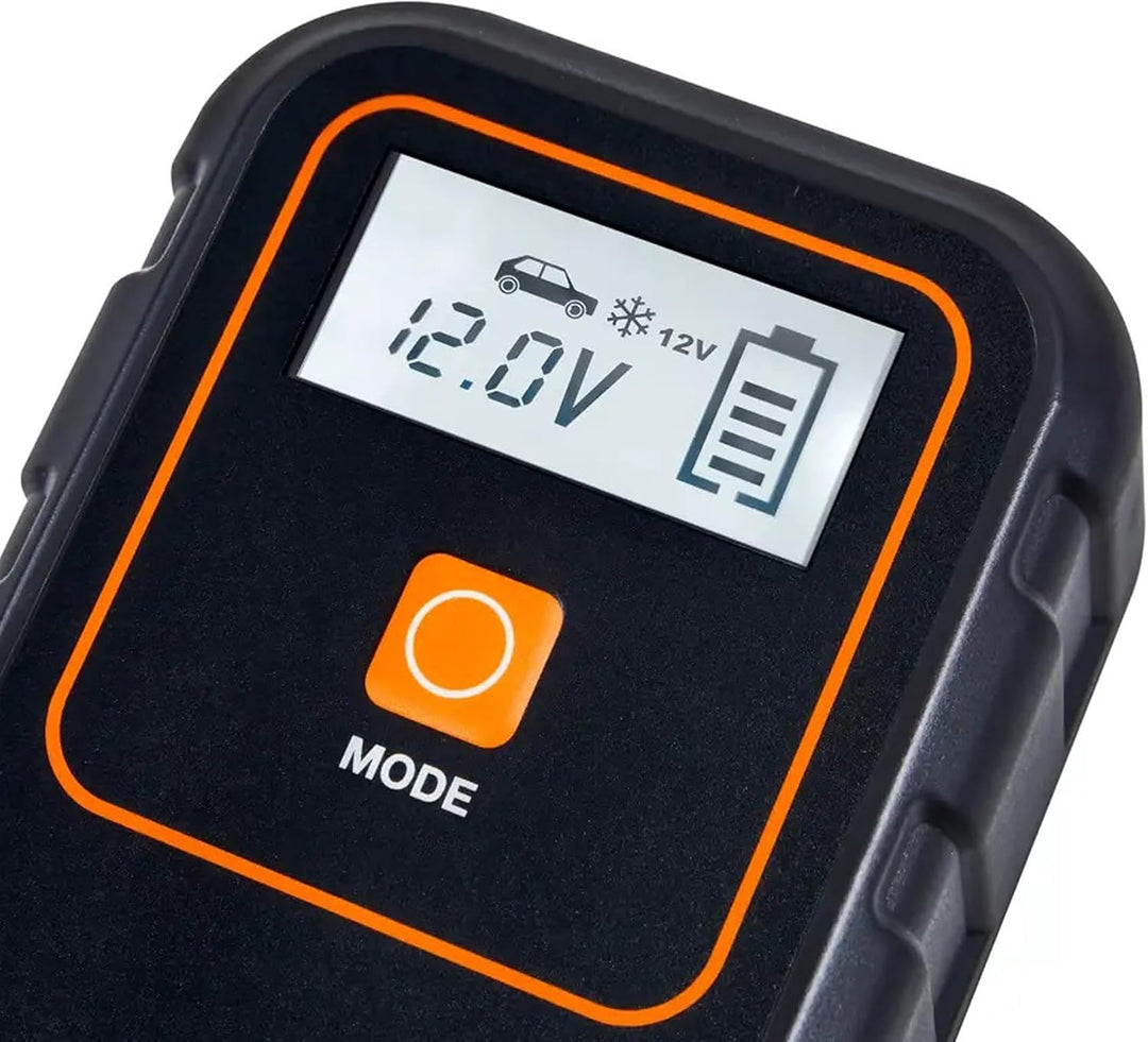 OSRAM BATTERYcharge 904, KFZ-Batteriewartungsgerät 12V, mobiles KFZ Batterieladegerät für PKW & Moto