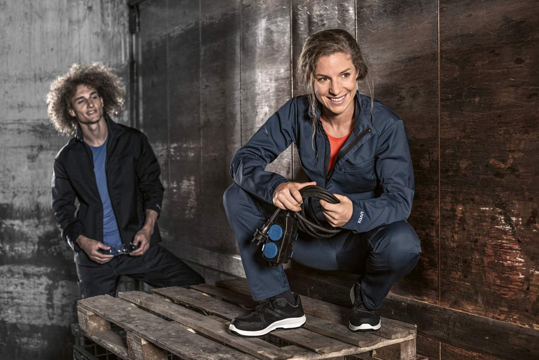 Uvex Suxxeed Basic 7454 Damen-Arbeitshose - Blaue Frauen-Cargohose 38 Nachtblau, 38 Nachtblau