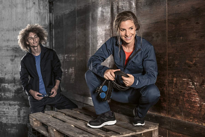 Uvex Suxxeed Basic 7454 Damen-Arbeitshose - Blaue Frauen-Cargohose 38 Nachtblau, 38 Nachtblau