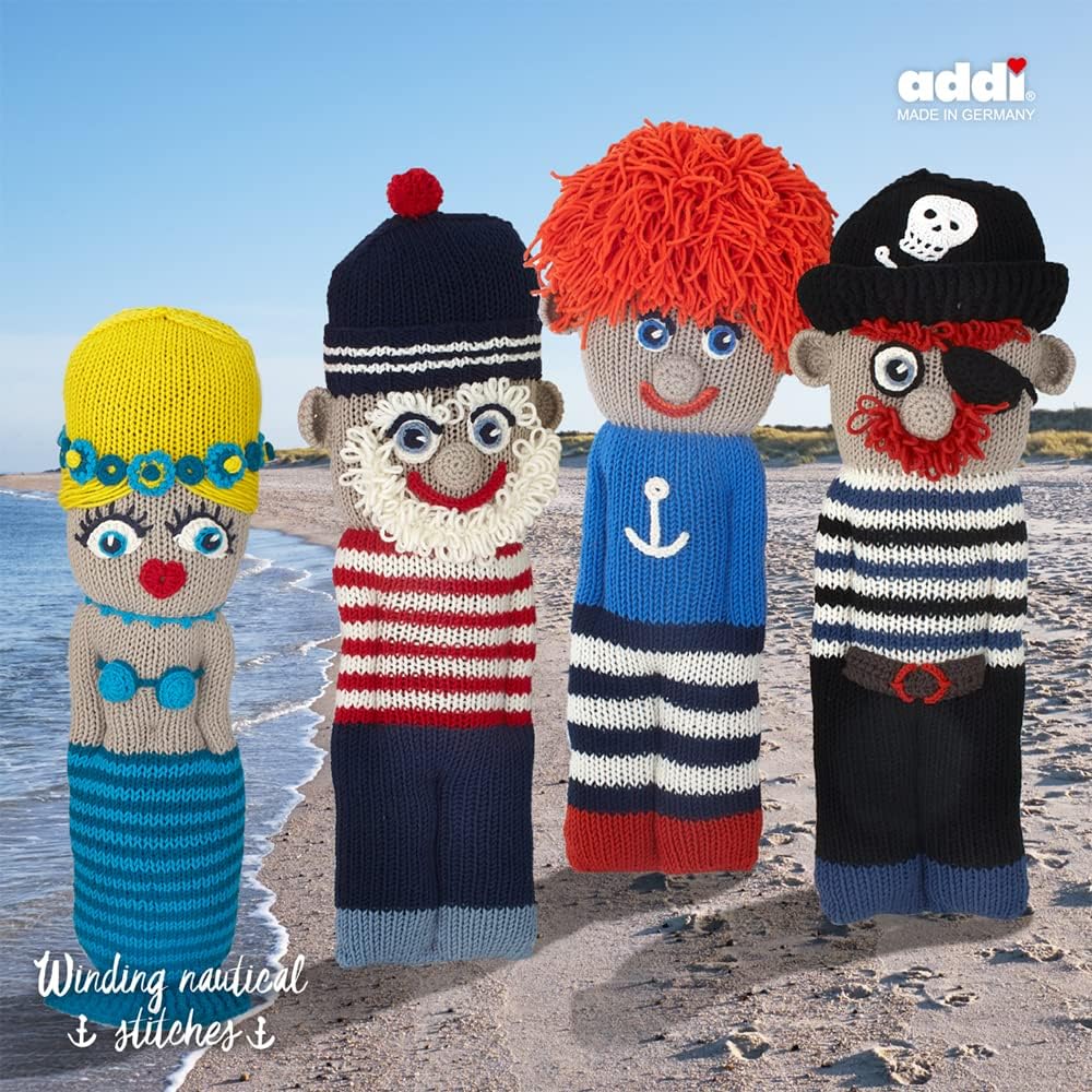 Nautische Nähte: Neue Anleitung für die addiExpress Professional und addiExpress Kingsize Strickmasc