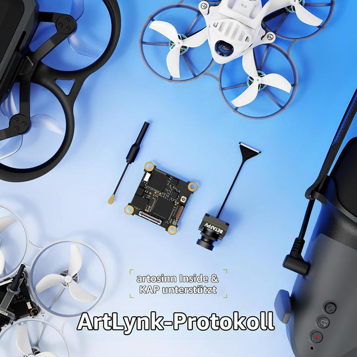 BETAFPV P1 Air Unit HD VTX with 1080P/60FPS, 60ms Low Latency, 5KM Max Range, 1/2.9&