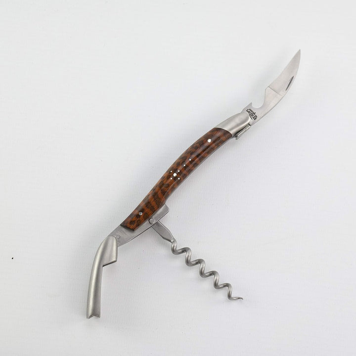 Forge de Laguiole Geschenkset Kellnermesser Sommelierbesteck - Griff Amourette - Edelstahl matt inox