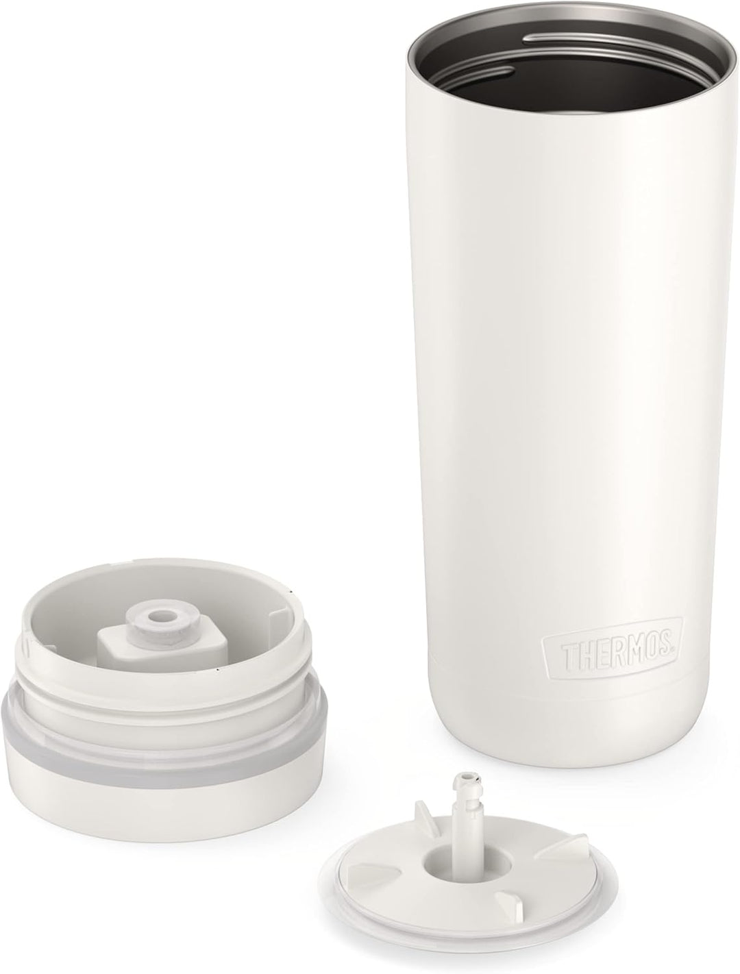 Thermos Guardian Collection Reisebecher, Edelstahl, 530 ml, Weiss 1 Count (Pack of 1) Weiss, 1 Count