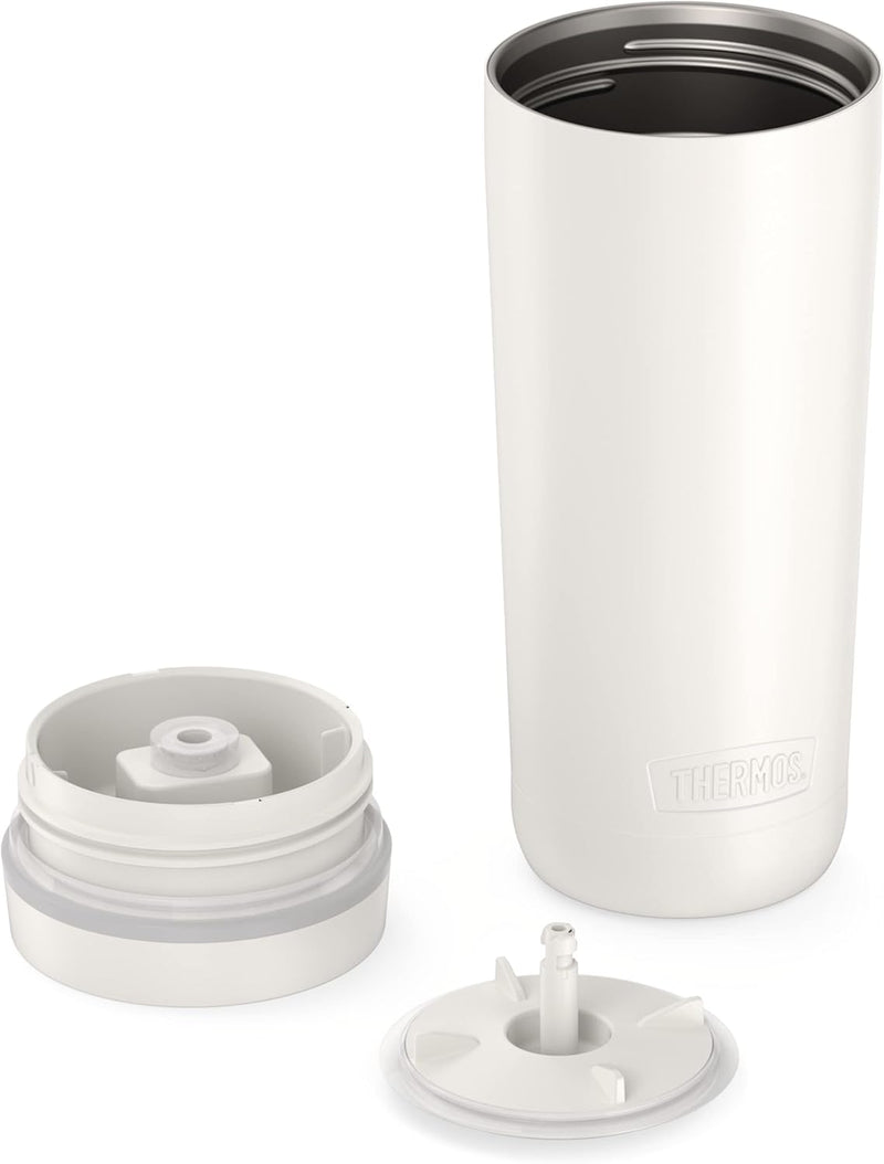 Thermos Guardian Collection Reisebecher, Edelstahl, 530 ml, Weiss 1 Count (Pack of 1) Weiss, 1 Count