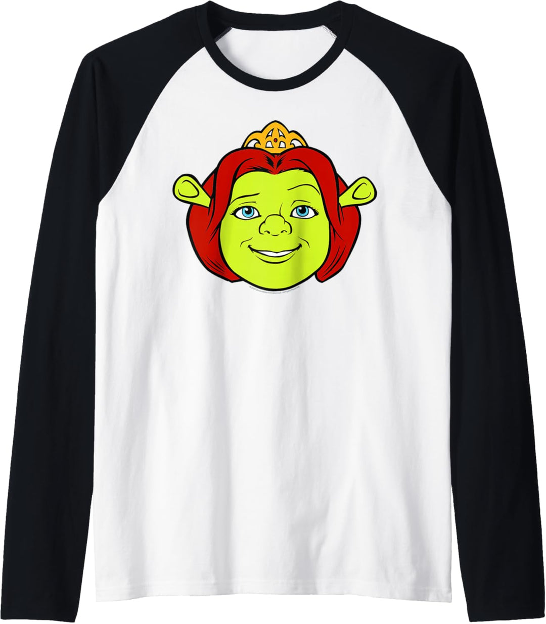 Shrek Fiona Big Face Raglan