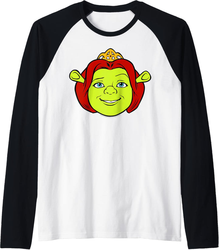 Shrek Fiona Big Face Raglan