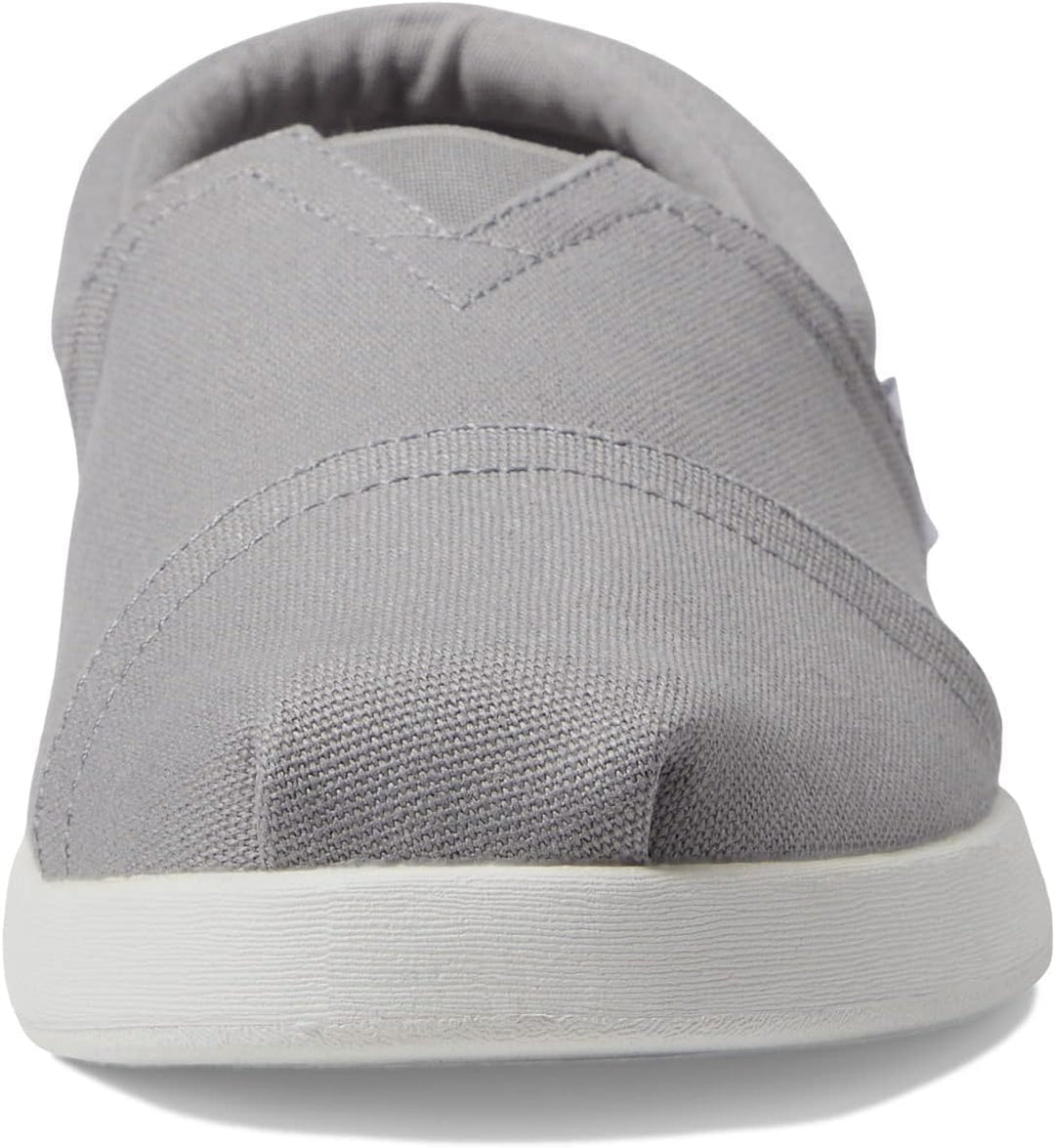 TOMS Herren Alp FWD Flacher Slipper 46 EU Grau Recycelte Baumwollleinwand, 46 EU Grau Recycelte Baum