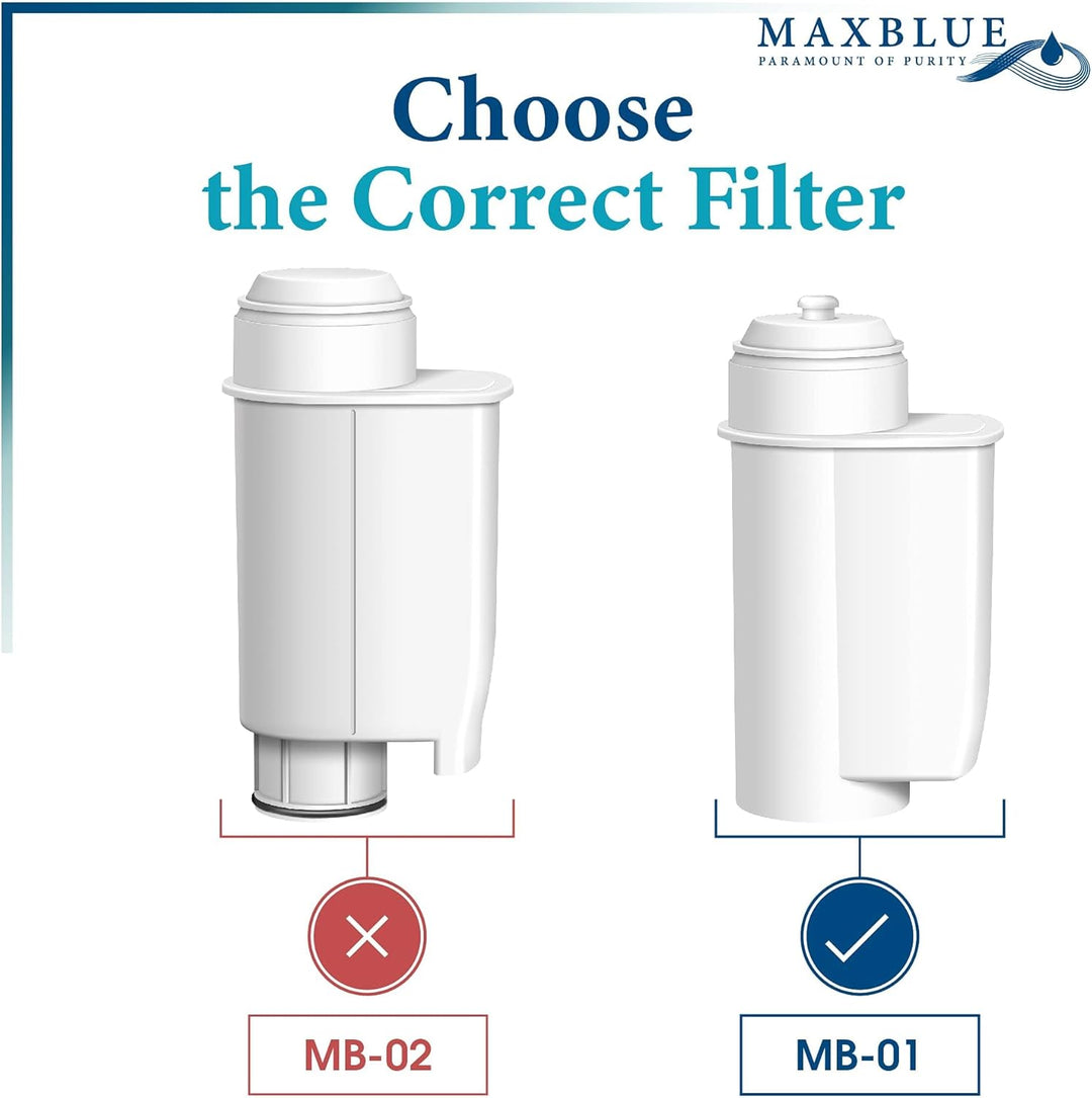 Maxblue Ersatz Filter für Siemens® EQ Series EQ6 EQ9 S700 EQ500, TZ70003, Brita® Intenza® 1016723 57