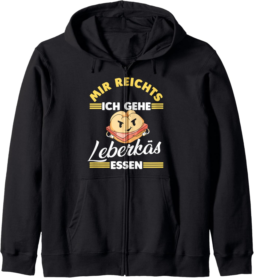 Fleischkäse Fleischkäs Leberkas Leberkäse Kapuzenjacke