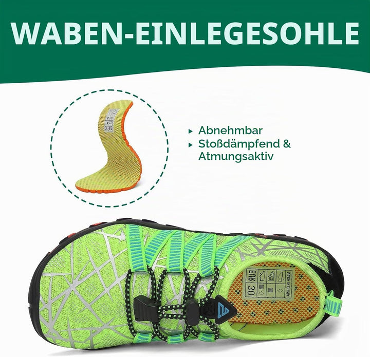 SAGUARO Badeschuhe Kinder Wasserschuhe Schwimmschuhe Jungen Mädchen Aquaschuhe Strandschuhe rutschfe