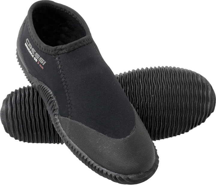 Cressi Minorca Shorty Boots 3mm - Kurzstiefel Doppelt Gefüttertes Neopren 3mm für Tauch und Wassersp