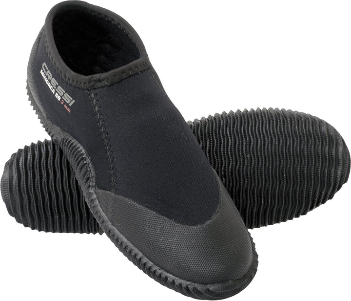 Cressi Minorca Shorty Boots 3mm - Kurzstiefel Doppelt Gefüttertes Neopren 3mm für Tauch und Wassersp