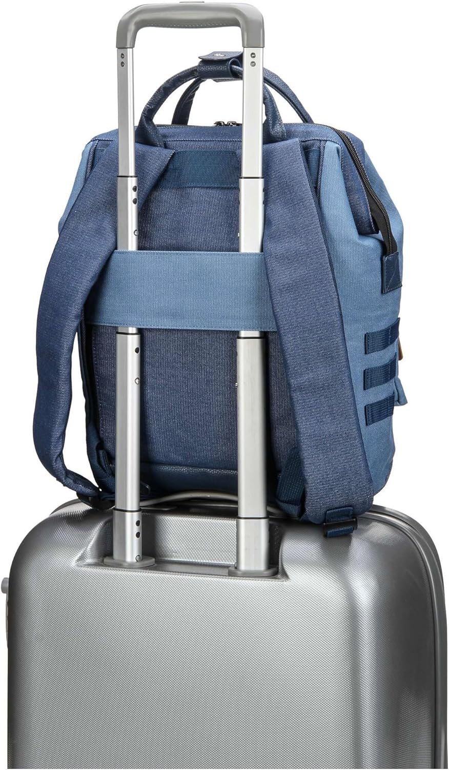 Cabaïa - Rucksack - Adventurer + 2 Vordertaschen - Wasserabweisend - Tagesrucksack - Modell Paris M