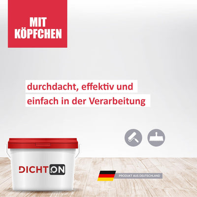 Bodenkleber 1kg - Universalkleber Teppich, PVC, CV, Linoleum, Kork, Vinylboden kleben, Parkett Klebe