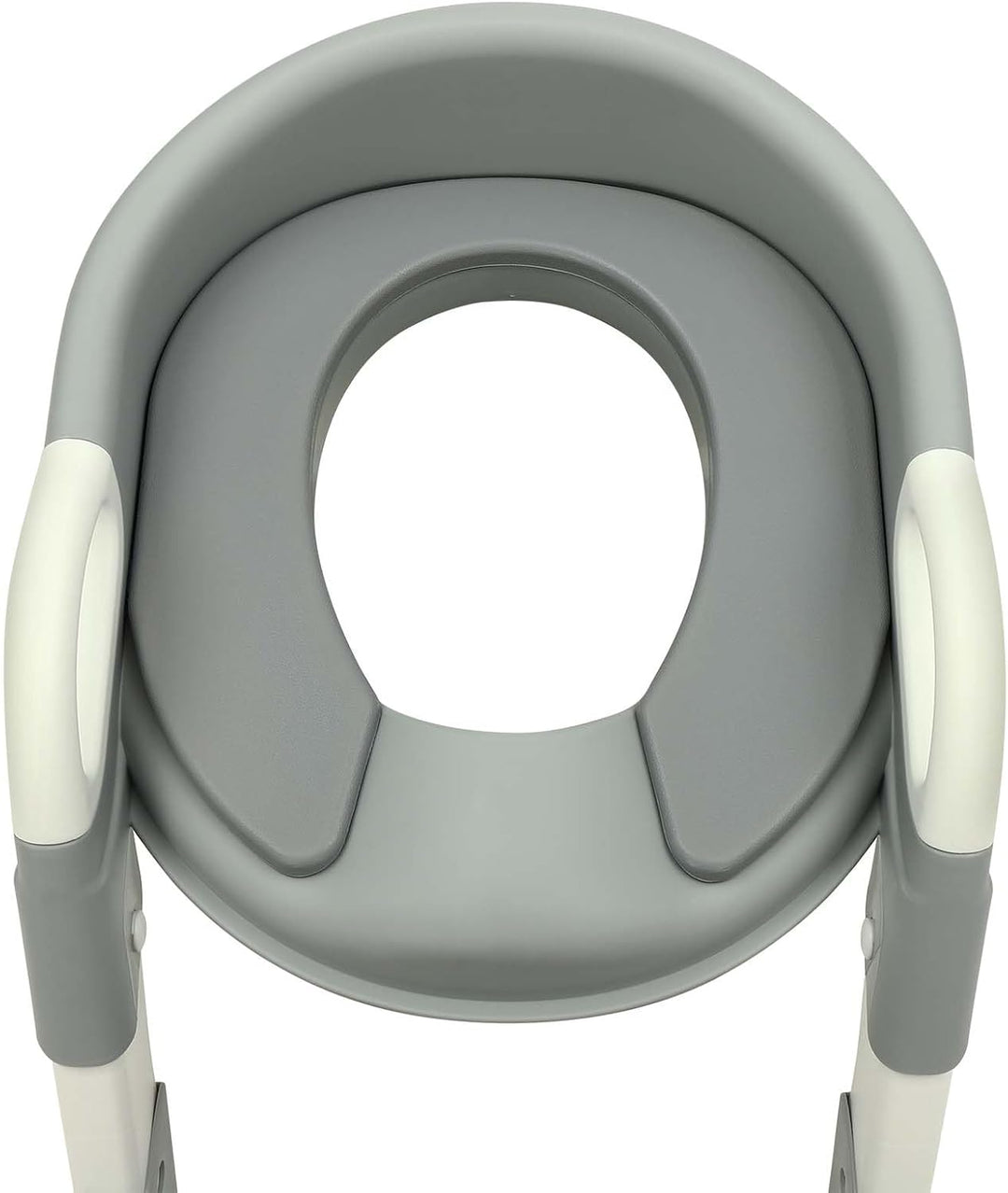 Toilettensitz Baby mit Treppe Kinder Toilettentrainer, Toilettensitz Kinder, mit PU Gepolstert &amp; vie