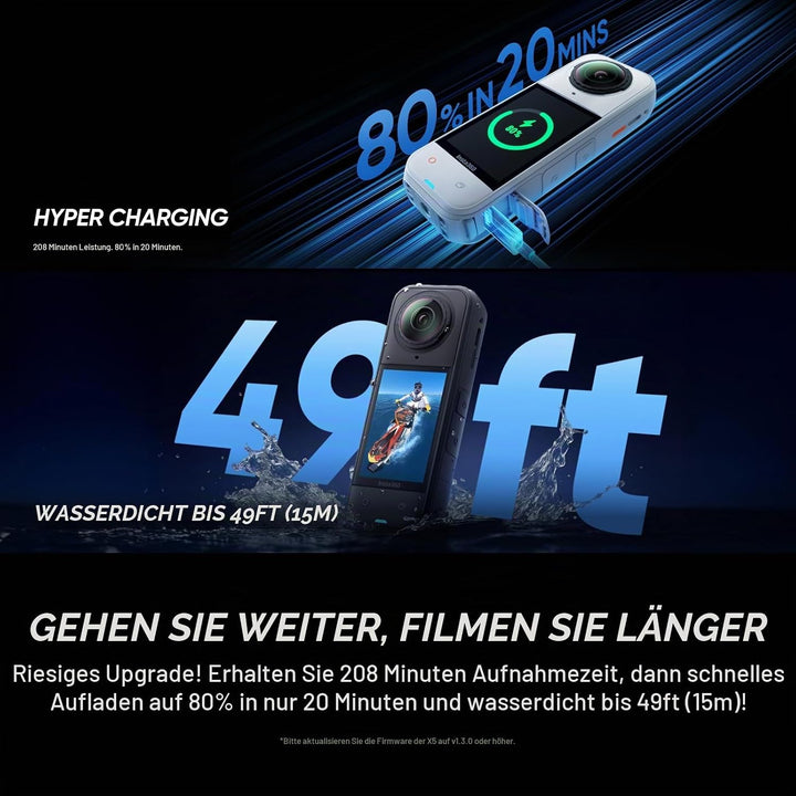 Insta360 X5 Auf Geht&