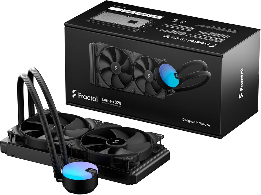 Fractal Design Lumen S28 Aspect 14 PWM x2 AIO CPU-Flüssigkeit/Wasserkühler