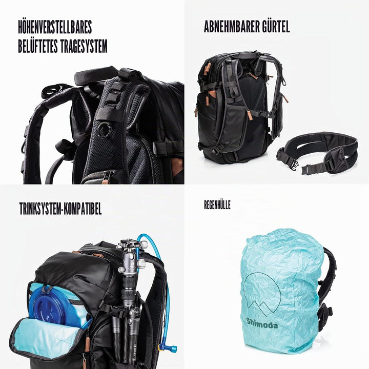 Shimoda Explore V2 25 Fotorucksack, wasserabweisend, für DSLR, spiegellose Kameras, Batterien und Ob