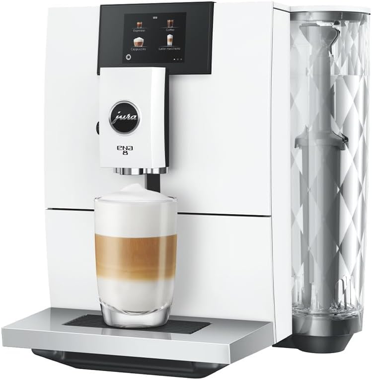 JURA Espresso Küchenmaschine ENA 8 Full Nordic White 15491