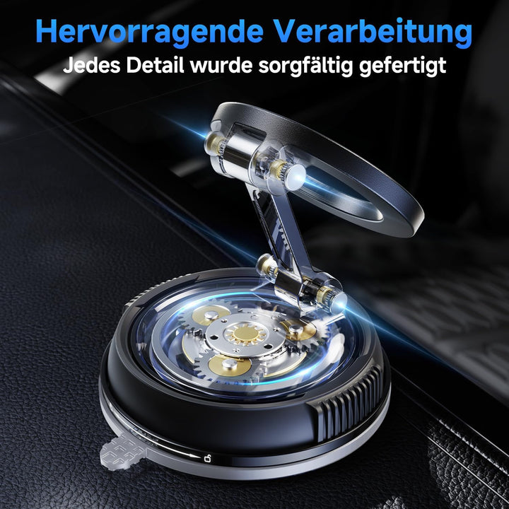 Vakuum Handyhalterung Auto für Magsafe Autohalterung [mit 78+LBS stärkste Saugkraft & 2400gf stärkst
