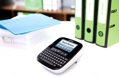 DYMO LabelManager 500TS Touchscreen Beschriftungsgerät | Etikettiergerät mit QWERTZ-Tastatur | für D