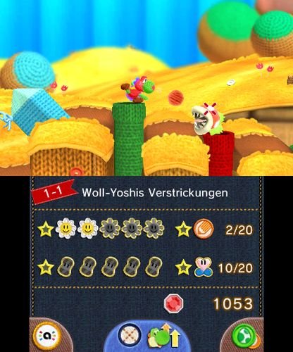 Poochy & Yoshi’s Woolly World - [3DS] Nintendo 3DS Standard Disk, Nintendo 3DS Standard Disk