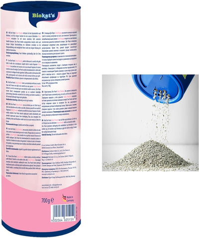Biokat's Deo Pearls Baby Powder - Streuzusatz mit Duft für Frische und feste Klumpen in der Katzento