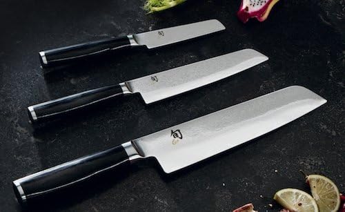 KAI Shun Premier Tim Mälzer | Messerset | Officemesser, Allzweckmesser und Santoku | ultrascharfe Ja