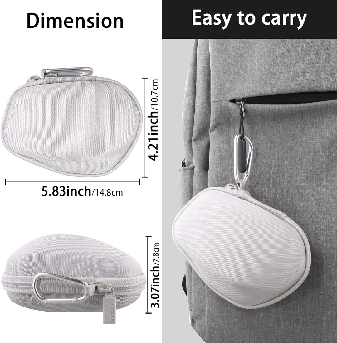 co2CREA Hart Schutz Hülle Etui Tasche für Logitech MX Master 4 /Master 3 /Master 3S Kabellose Maus W