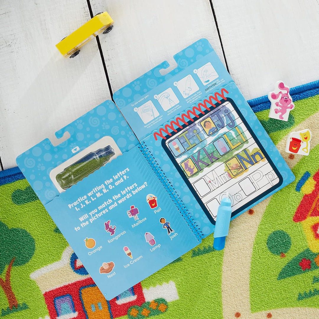 Melissa & Doug 33000 Blue's Clues & You Water Wow-Alphabet, Mehrfarbig, Alphabet