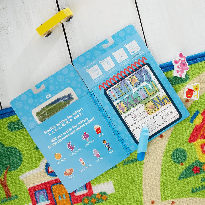 Melissa & Doug 33000 Blue's Clues & You Water Wow-Alphabet, Mehrfarbig, Alphabet