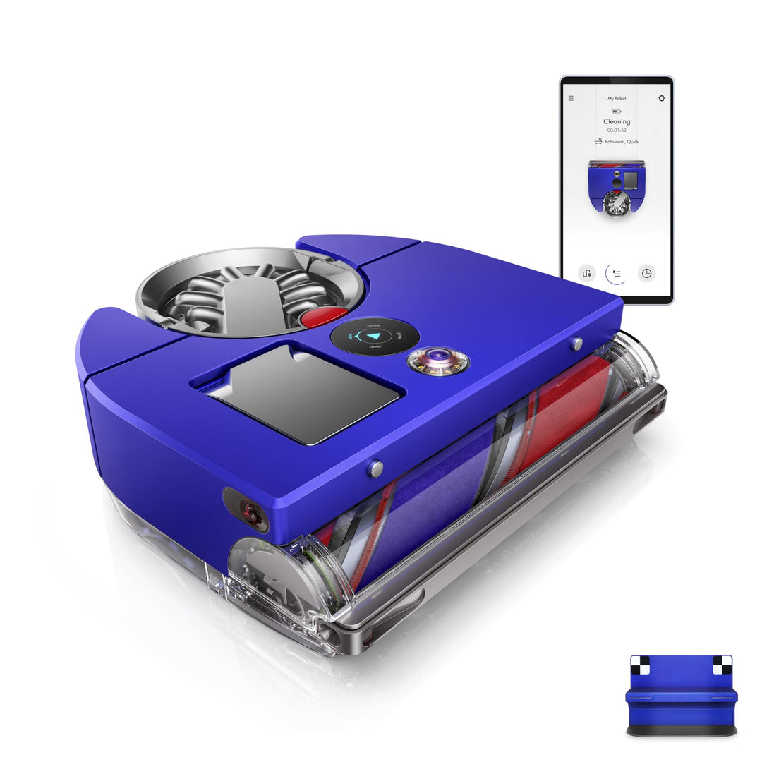 Dyson 360 Vis NAV Saugroboter (Blau/Nickel), Dyson 360