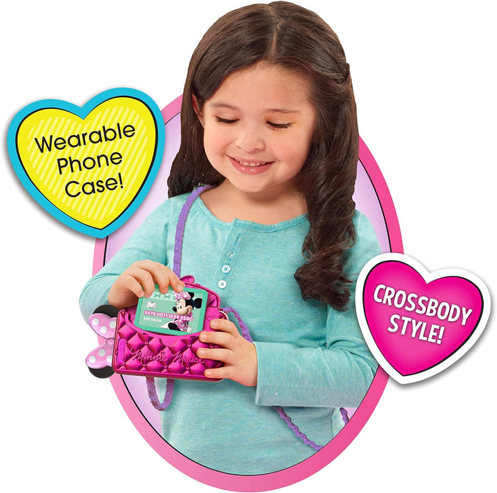 Minnie Mouse 89876 Minnie Chat w/Me, Multi-Color, 20.3cm x 19.1cm x 3.8cm Minnie Mouse Bild Perfekte