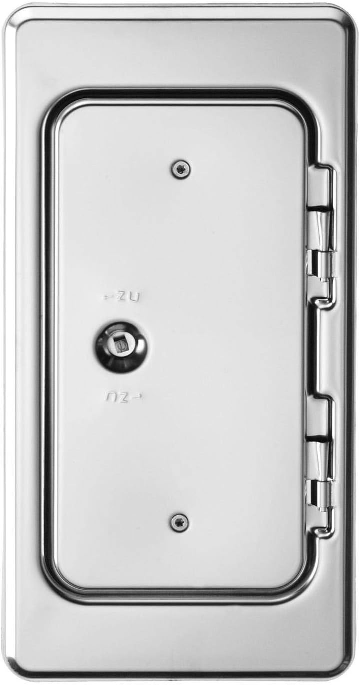 Upmann 10115 Kamintür K15 SV 14x25 verzinkt, verzinkt